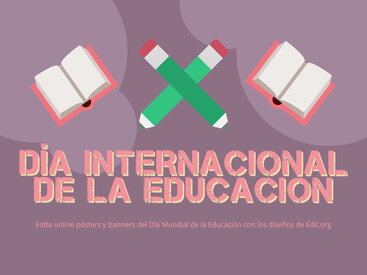 Plantillas del Día Internacional de la Educación