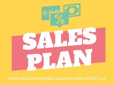 Create a Strategic Sales Plan with editable example templates