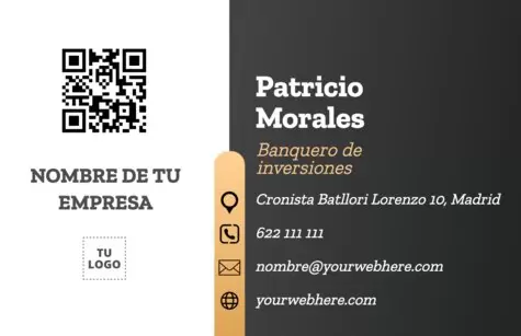 Edita una tarjeta de visita