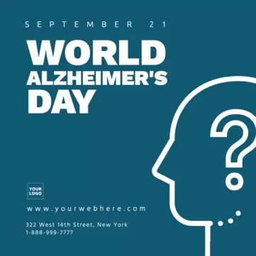 Światowy Dzień Alzheimera