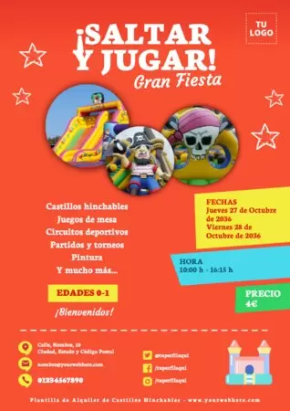 Crea tu flyer