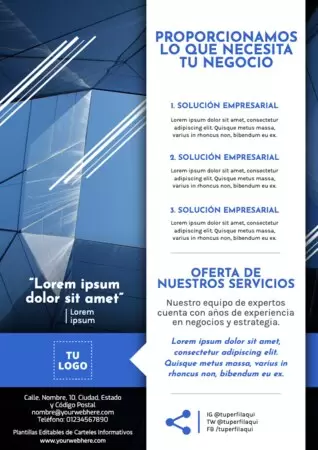 Crea tu flyer