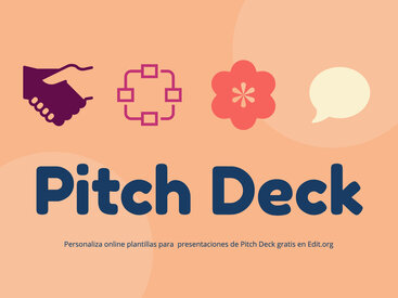 Modelos de Pitch Deck editables online