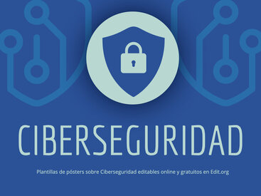 Pósters de Ciberseguridad para editar online